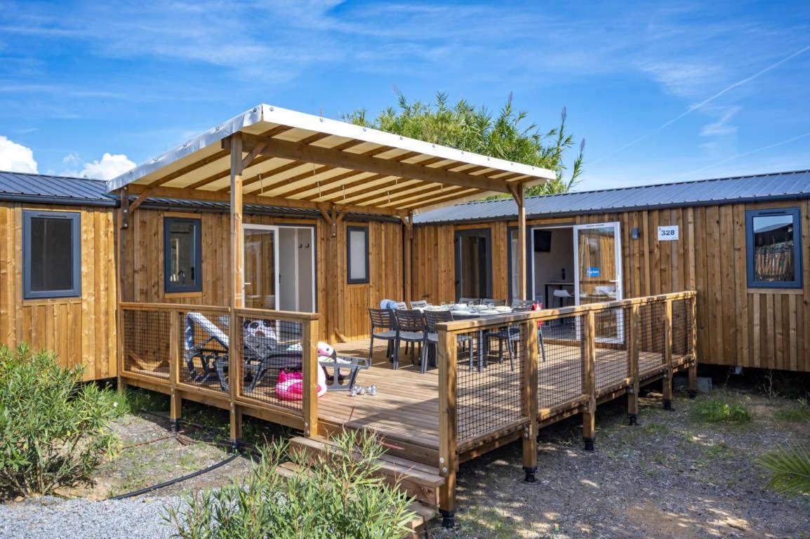 ホテル Le Camping Grand Cerf Gimouille エクステリア 写真