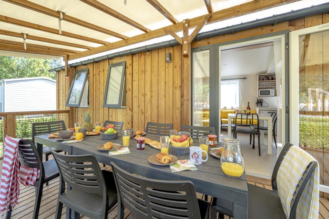 ホテル Le Camping Grand Cerf Gimouille エクステリア 写真